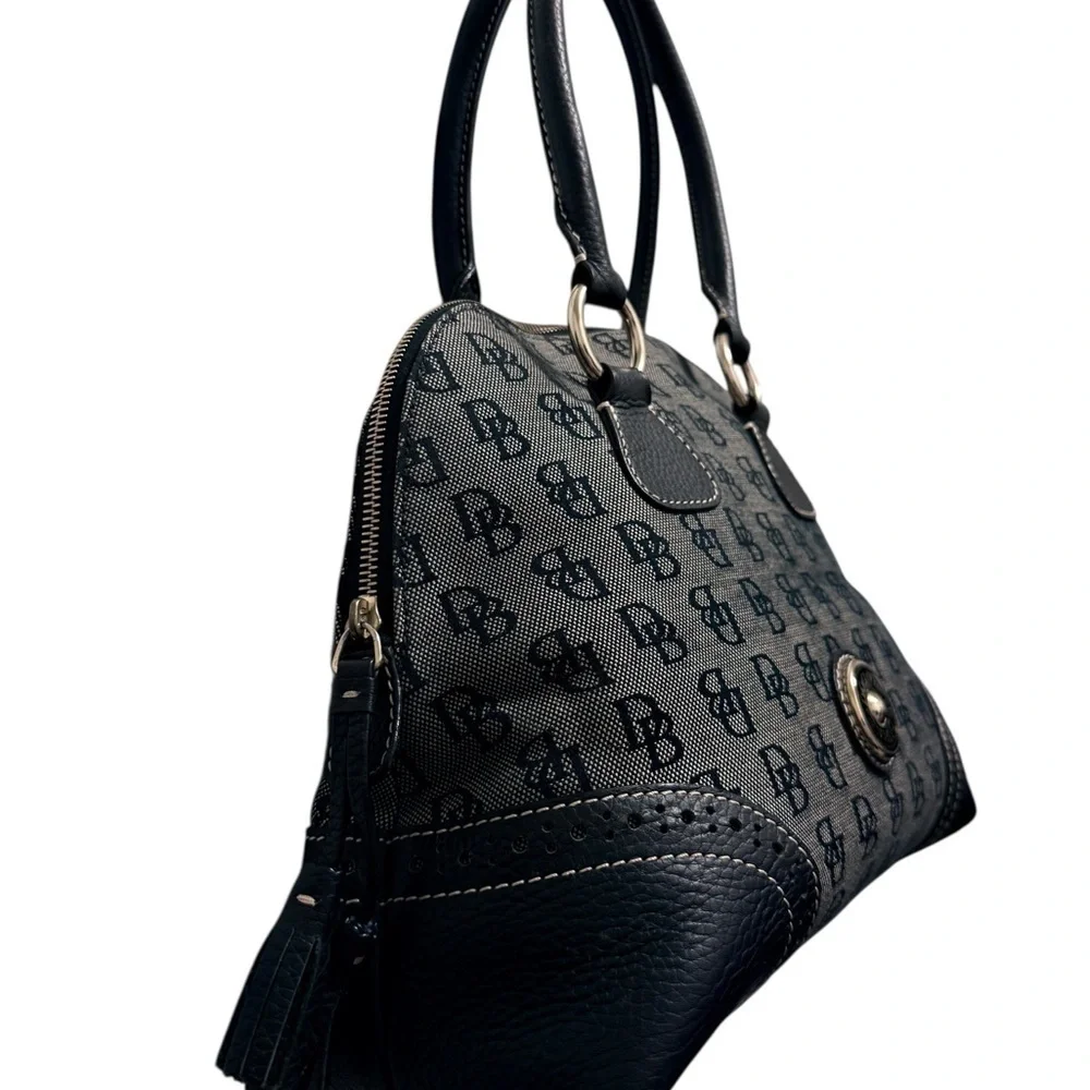 Dooney & Bourke Black and Gray Women's Bag in excellent condition